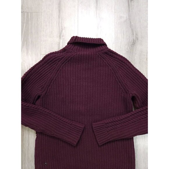 Lululemon Bring the Cozy Turtleneck Cable Knit Ribbed Sweater Womens 2 - Picture 4 of 8